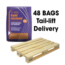 Tilemaster Rapid Extrabond C1 Adhesive White 20kg Full Pallet (48 Bags Tail Lift)